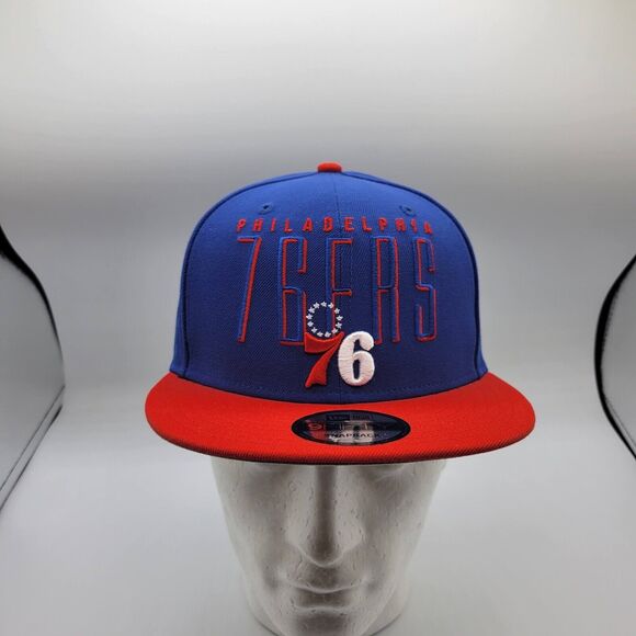 New Era Other - Philadelphia 76ers Mens Womens Hat Headline 9Fifty Adjustable Snapback New Era
